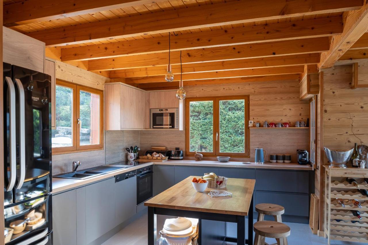 Chalet Champ De La Lune 莱热 外观 照片